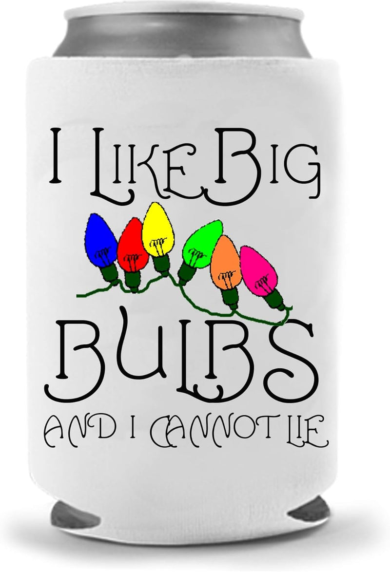 Holiday Beer Can Cooler - Santa Nutcracker Design | Unique Christmas Gift | Neoprene Beverage Holder - Ideal for Stocking Stuffers and Beer Enthusiasts