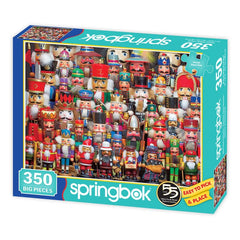 Nutcracker Collection 350-Piece Jigsaw Puzzle with Detailed Holiday Designs