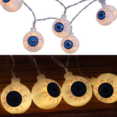 👀🎃 Spook up your Halloween with these Battery-Operated Eyeball String Lights! Perfect for all your eerie decorations! 🕷️✨ #HalloweenDecor #SpookyVibes