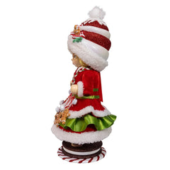 Kurt Adler 14-Inch Mrs. Claus Gingerbread Nutcracker Figurine