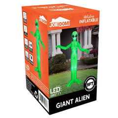 9 Ft Inflatable Alien Decoration for Halloween Yard Display