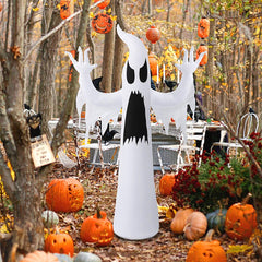 Get ready to spook up your Halloween decor with this tall inflatable ghost! 🎃👻 #HalloweenDecor #SpookyGhost