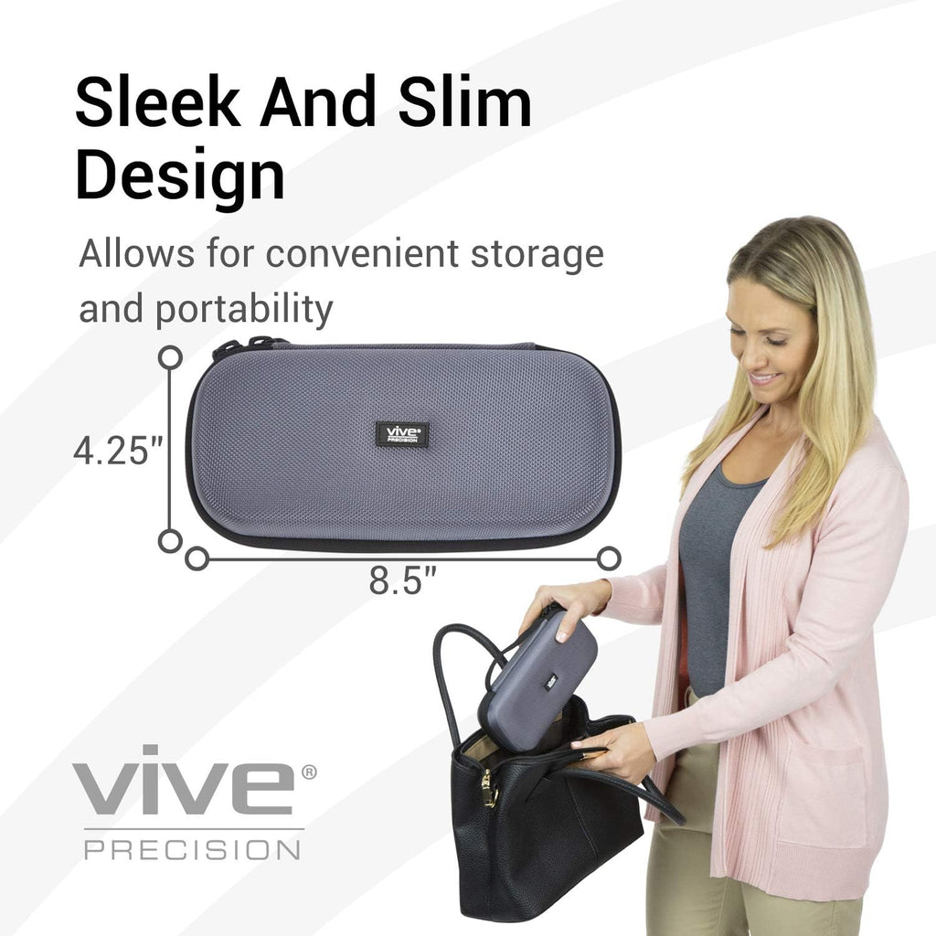 MOOD Cooling Travel Case with Thermometer – Gray