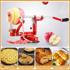 Apple Peeler/Slicer/Corer, Stainless Steel Blades, Powerful Suction Base