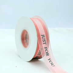 1 Inch Pink Chiffon Ribbon - 22 Yards for Gift Wrapping, Floral Arrangements, and Event Decoration