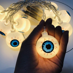 👀🎃 Spook up your Halloween with these Battery-Operated Eyeball String Lights! Perfect for all your eerie decorations! 🕷️✨ #HalloweenDecor #SpookyVibes