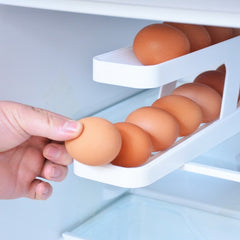 Automatic Scrolling Egg Rack Holder