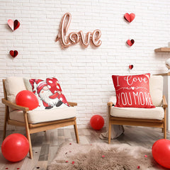 4 Valentines Day Pillow Covers