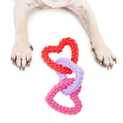 Heart Chain Chew Toy